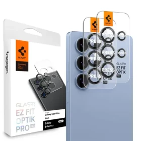 Spigen Glass TR EZ Fit Optik Pre HD tvrdené sklo pre Samsung Galaxy S25 Ultra 2ks čierna (AGL09084)