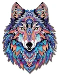 2KIDS TOYS Drevené puzzle Vlk