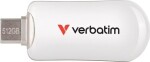 Verbatim Pendrive Plectra 512GB USB-C Biely/white 30231