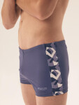 Henderson 42641 Rizikové plavecké boxerky M-4XL ocelově modrá 3xl