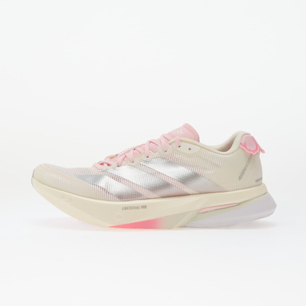 Tenisky adidas Adizero Boston 13 Core White/ Silver Met./ Clear Pink EUR 38