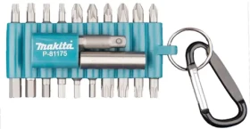 Makita P-81175 Sada bitov s karabínou (22 ks) (P-81175)