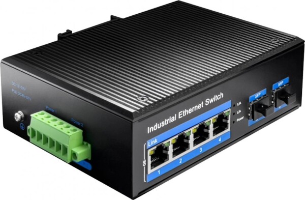 Cudy SWITCH PoE 4xRJ45 2xSPF 1Gbps przemysłowy Cudy IG1004S2