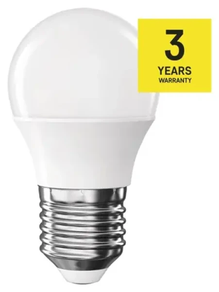 Emos Mini Globe E27 2,5W / LED žiarovka / 350lm / neutrálna biela 4000K / náhrada za 32W (1525733465)