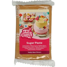 Potahovací hmota medvědí hnědá 250g - FunCakes - FunCakes