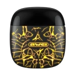 Awei T28 Pre čierna / Bezdrôtové slúchadlá / TWS / Bluetooth 5.1 / IPX4 / dobíjacie púzdro (T28PRO)