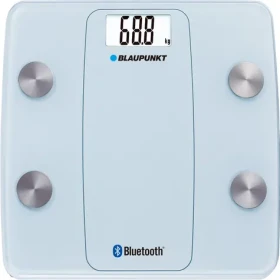 Blaupunkt BSM711BT modrá / osobná váha / nosnosť 180 kg / pamäť pre viacerých užívateľov / monitorovanie tuku / 2x AAA (BSM711BT)