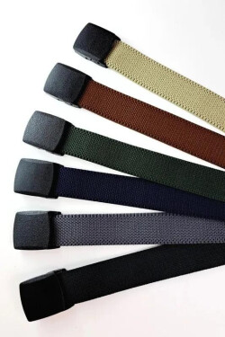 Plastový opasok so sponou 6/40 - Limanowski UNI tmavě modrá