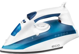 ECG NZ 322 Auto-Off modrá / naparovacia žehlička s keramickou doskou / 2200W / 360 ml / 40 gm (342010554958)