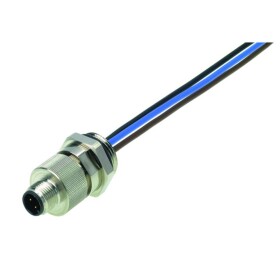 Weidmüller POS-4P M12 PG13,5 150MM zabudovateľný zástrčkový konektor pre senzory - aktory, 9455650000, piny: 4, 1 ks; 9455650000