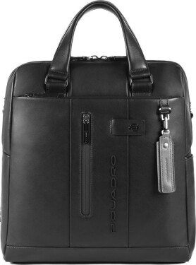 Piquadro Piquadro, Urban, Leather, Bag, Notebook Compartiment, Black, For Men, 36 x 37 x 9.5 cm For Men