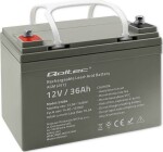 Qoltec akumulátor AGM | 12V | 36Ah | max. 540A