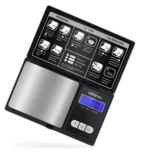 Eldonex PocketPro čierna / Digitálna váha / Presnosť 0,01 g (EKS-4045-BK)