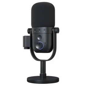 Streamplify MIC VOX + Tripod čierna / Stolný mikrofón / dynamický / USB-C / XLR (SPMC-MD3D323.11)