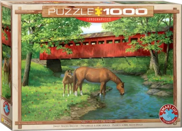 EUROGRAPHICS Puzzle Most pri Sweet Water