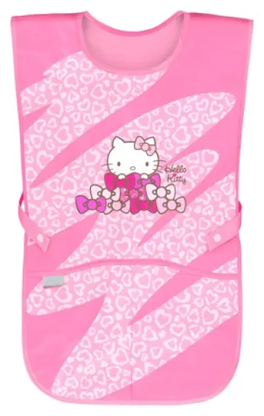 BAAGL Hello Kitty Sweet Leopard GRS / Detská zástera / 2 vrecká / umývateľný materiál