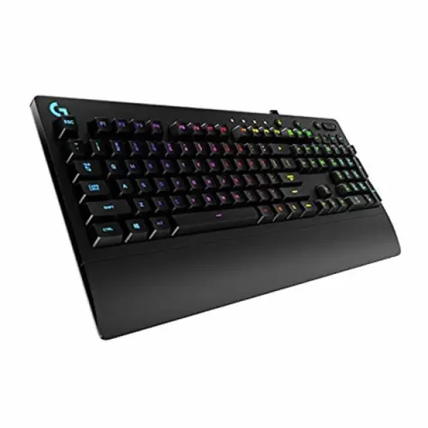Logitech G213 čierna / herná klávesnica / USB / Drôtová / US (920-008093)