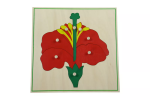 Moyo Montessori Moyo Montessori Puzzle - Kvet