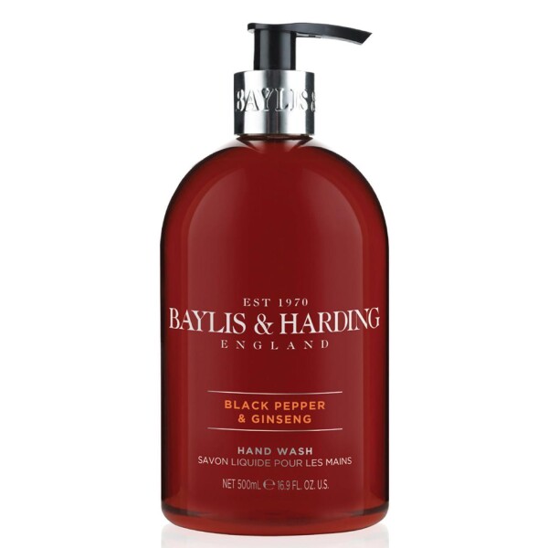 Baylis & Harding Čierne korenie a Ženšen tekuté mydlo na ruky 500 ml