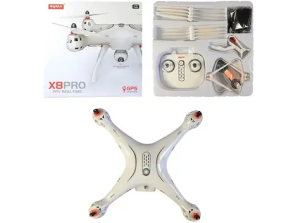 MaDe 04006 - SYMA Dron na diaľkové ovládanie, biela