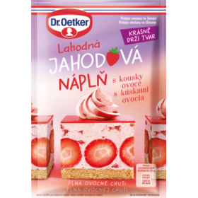 Dr. Oetker Jahodová smotánová náplň (50 g) DO0054 dortis - Dr. Oetker - Dr. Oetker
