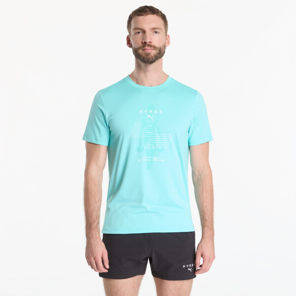 Tričko Puma X Hyrox Cloudspun Thermoadapt Tee Intense Mint L