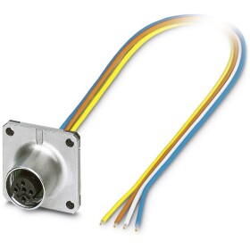 Flush-type connector SACC-SQ-M12FSD-4CON-25F/0,5 1440960 Phoenix Contact; 1440960