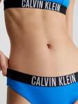 Dámsky spodný diel bikín KW0KW01983 C4X modrá - čierna - Calvin Klein L