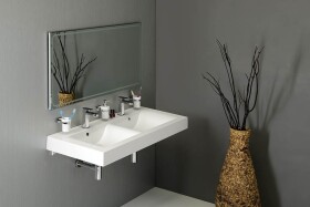 SAPHO - GEMINI zrkadlo s LED osvetlením 110x65cm GM110