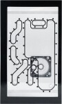 Stealkey Customs Stealkey Customs Lian Li O11D Mini Front MK2 D5 Distroprokove - Acryl - schwarz