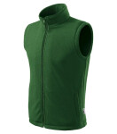 Next fleecová vesta unisex bottle green 06 (štítok značky) S