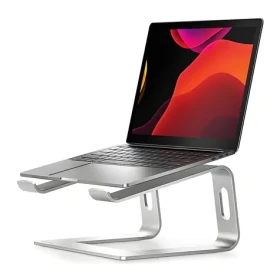 AluBench hliníkový stojan na notebook strieborná / Stojan na notebook / hliníkový / nastaviteľný (CRG-ALUBN-SLV)