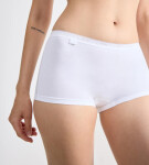 SLOGGI BASIC+ - krátke boxerky s neviditeľnými mäkkými švami Sloggi WHITE 38