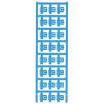 Weidmüller 1062090000 SFC 2.5/21 MC NE BL ochranný štítok Druh montáže: prichytenie sponami Potlačiteľná plocha: 5.80 x 21 mm modrá Počet markerov: 120 120 ks; 1062090000