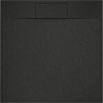 MEXEN - Otto štvorcová sprchová vanička SMC 70 x 70, čierna 4N707070