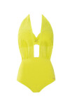 Plavky Self S 1045 CM6 Como 6 žlutá 38C-M
