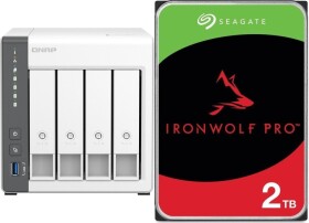 Qnap TS-433-4G + Seagate IronWolf 2TB (ST2000VN003)