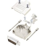 Encitech MHDM-15-DMP-K 6355-0006-02 sada D-SUB kolíkové lišty 180 ° Pólov: 15 spájkovaný 1 sada; 6355-0006-02