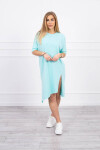 Oversize šaty mint UNI