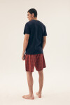 PÁNSKE PYŽAMO DASH 42622 SS25 NAVY BLUE-RED M