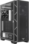 PREYON Nest Meshy čierna / ATX / USB-A 3.0 / 2x USB-A 2.0 / 2x 120mm / bez zdroja / priehľadná bočnica (PRENM02B)
