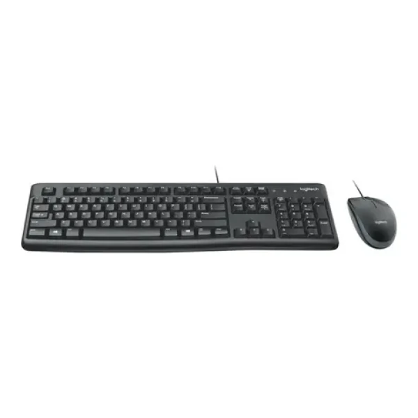 Logitech Desktop MK120 UK čierna / Klávesnica a myš / UK verzia / USB (920-002552)