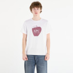 Tričko A.P.C. Short-Sleeved Apple T-Shirt White XXL