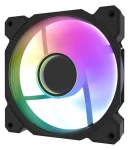 DarkFlash DR08 čierna / Ventilátor / 120 mm / 800-1600 RPM / 30 dBA / A-RGB (DR08 Black)