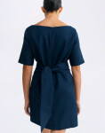 Thinking MU Navy Hemp Kieran Dress NAVY XS