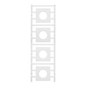 Weidmüller 1248650000 SM 45/45-24 MC NE WS značenie prístrojov Druh montáže: nalepenie Potlačiteľná plocha: 45 x 45 mm biela Počet markerov: 20 20 ks; 1248650000