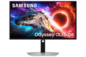 27" Samsung Odyssey G8 LS27HG800SUXEN strieborná / OLED / 3840x2160 / 16:9 / 240Hz / 0,03ms / 1 500 000:1 / 1000 cd-m2 (LS27HG800SUXEN)