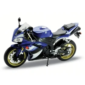 Welly Motocykel Yamaha YZF-R1 1:10 modrá