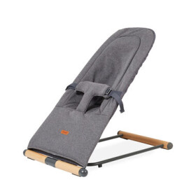 Childhome Lehátko skladacie Evolux Natural Anthracite / od 0 mesiacov (CHEVOFBONJA)