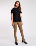 Ninety Percent Felix Stretch Tencel™ Vent Leggings BROWN KHAKI M